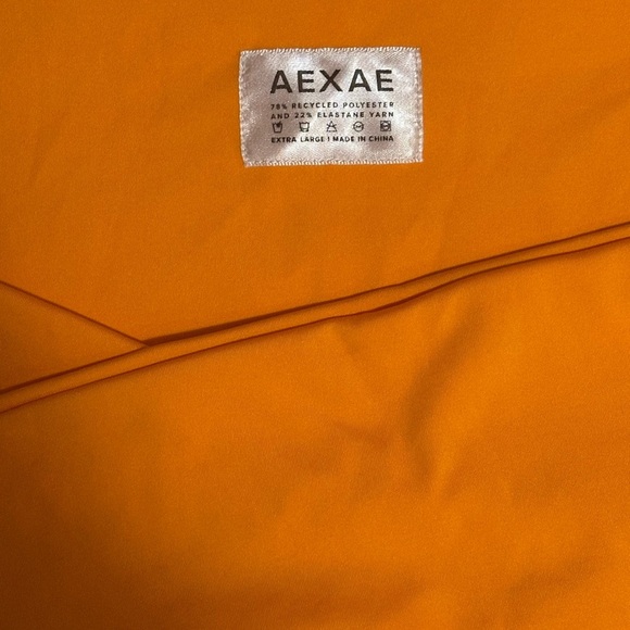 AEXAE Orange Halter Bikini - Picture 3 of 9